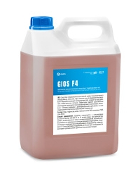 Щелочное пенное моющее средство с содержанием ЧАС GIOS F 4 (канистра 5 л)