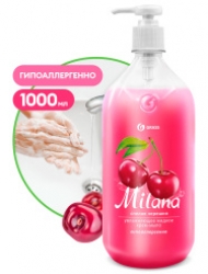 Крем-мыло жидкое увлажняющее "Milana спелая черешня" (флакон 1000 мл)