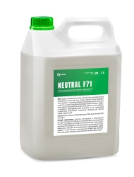 Нейтральное пенное моющее средство с содержанием ЧАС NEUTRAL F71 (канистра 5л)
