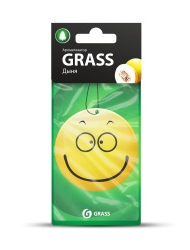 Картонный ароматизатор GRASS "Смайл" (дыня)
