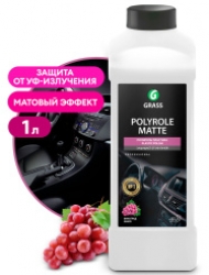 Полироль-очиститель пластика матовый "Polyrole Matte" виноград (канистра 1 л)